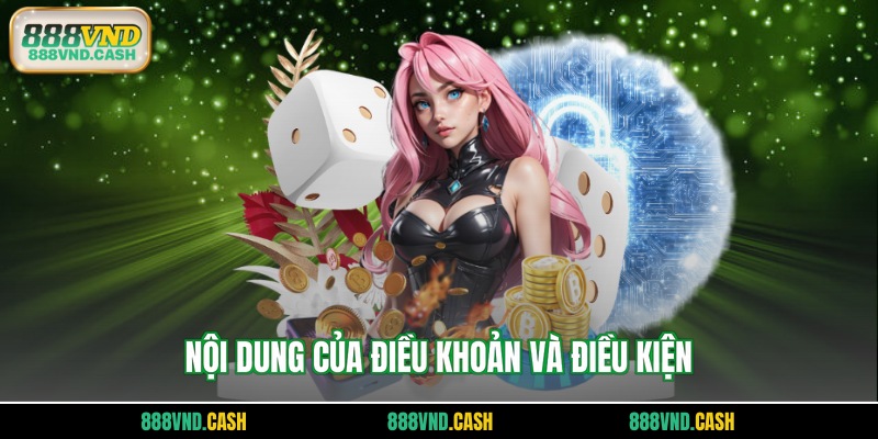 Nội dung của điều khoản và điều kiện